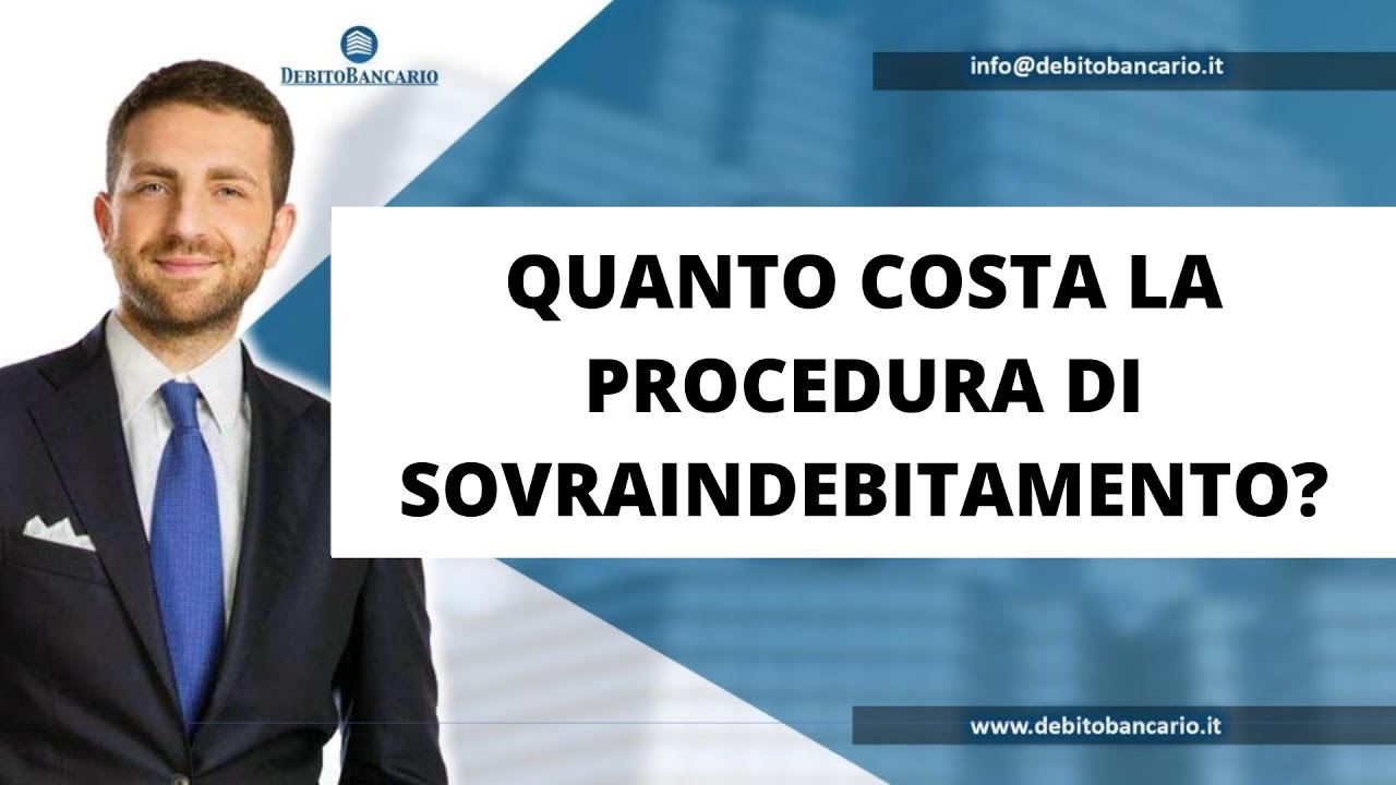 QUANTO COSTA LA PROCEDURA DI SOVRAINDEBITAMENTO?