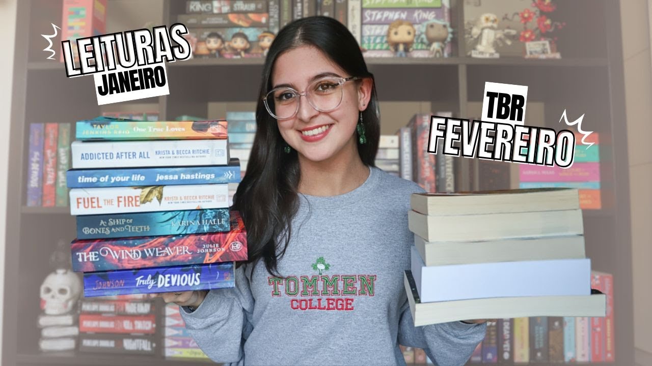 Leituras de Janeiro + TBR de Fevereiro 💌📖