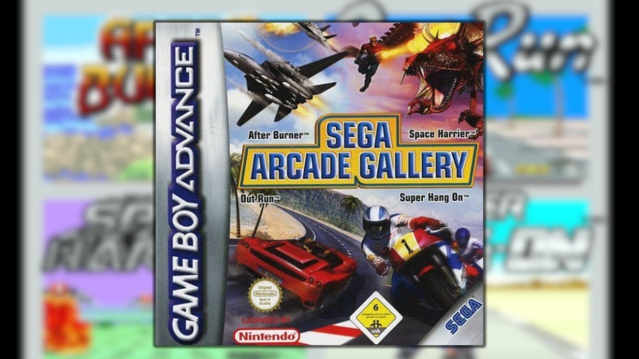 Reviewing Sega Arcade Gallery Classics on the Gameboy Advance