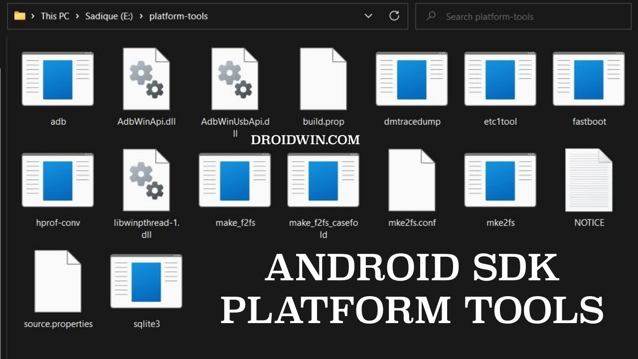 Как установить инструменты платформы Android SDK
