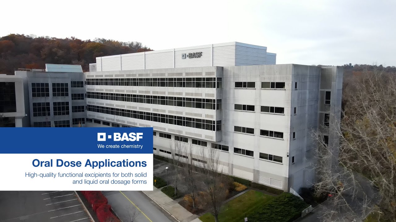 BASF - High-Quality Functional Excipients For Both Solid and Liquid Oral Dosage Forms