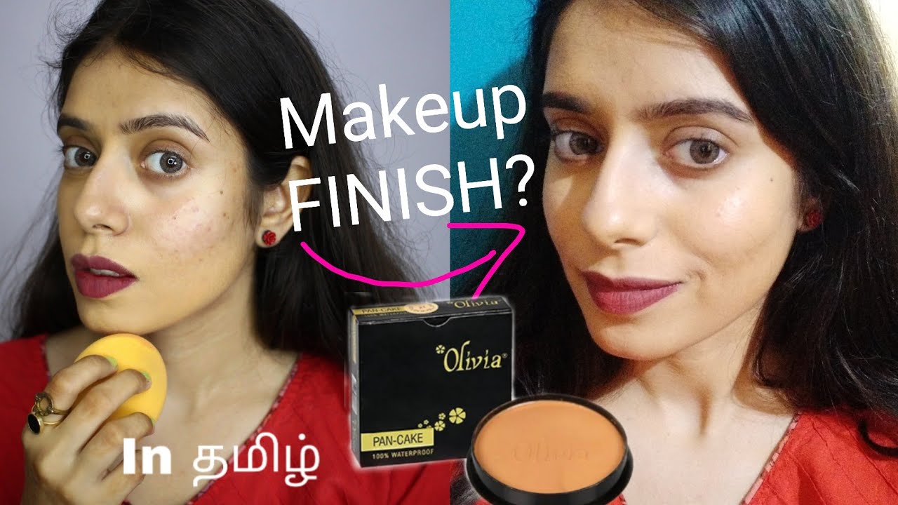 Olivia Pancake makeup tutorial/Demo | Tamil | How to apply pancake makeup