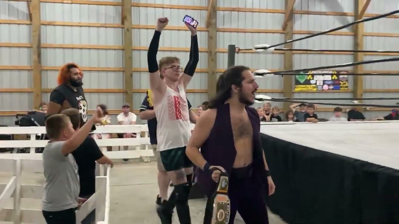 4PW| Junior Heavyweight Title| Gaston LaRue(c) vs TJ Fury vs Avery Hurts vs Tanner Saturn