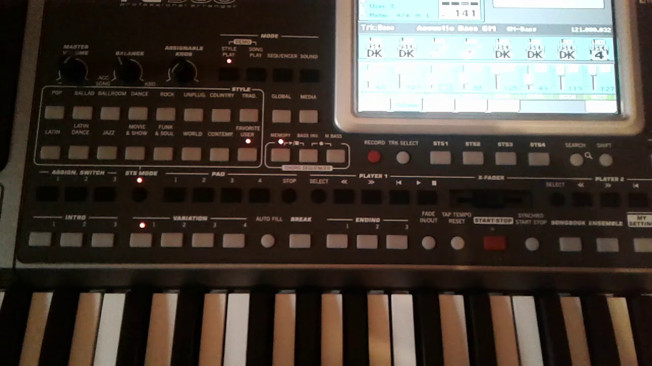 Korg pa900 chaabi ws1.sampl.swingi Et swaken