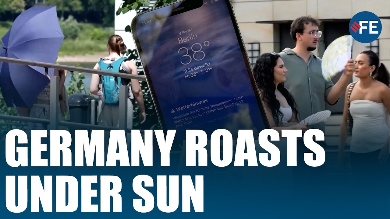 Germany Is Burning: Deadly Heatwave Pushes Berlin Near 40&deg;C as Europe Faces Climate Chaos