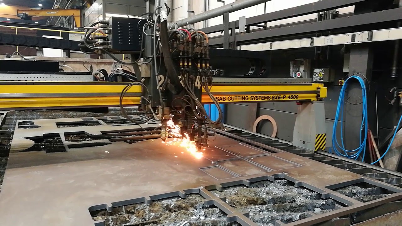 ESAB Suprarex SXE P4500 CNC Plasma Cutting System