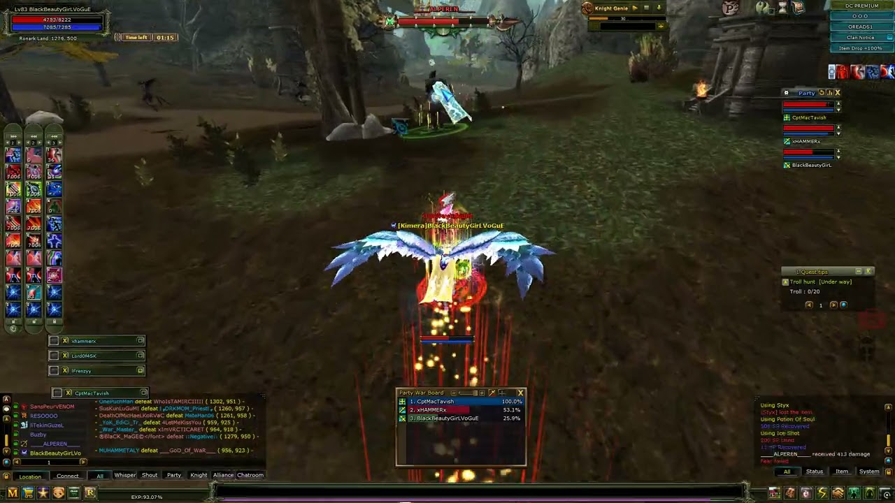 Talia alperen ws durmaz kaçip ? chitin 5 parça 20 set + 3 pontus ring dual 3 bdn 3 elf 3 dkc 8 var