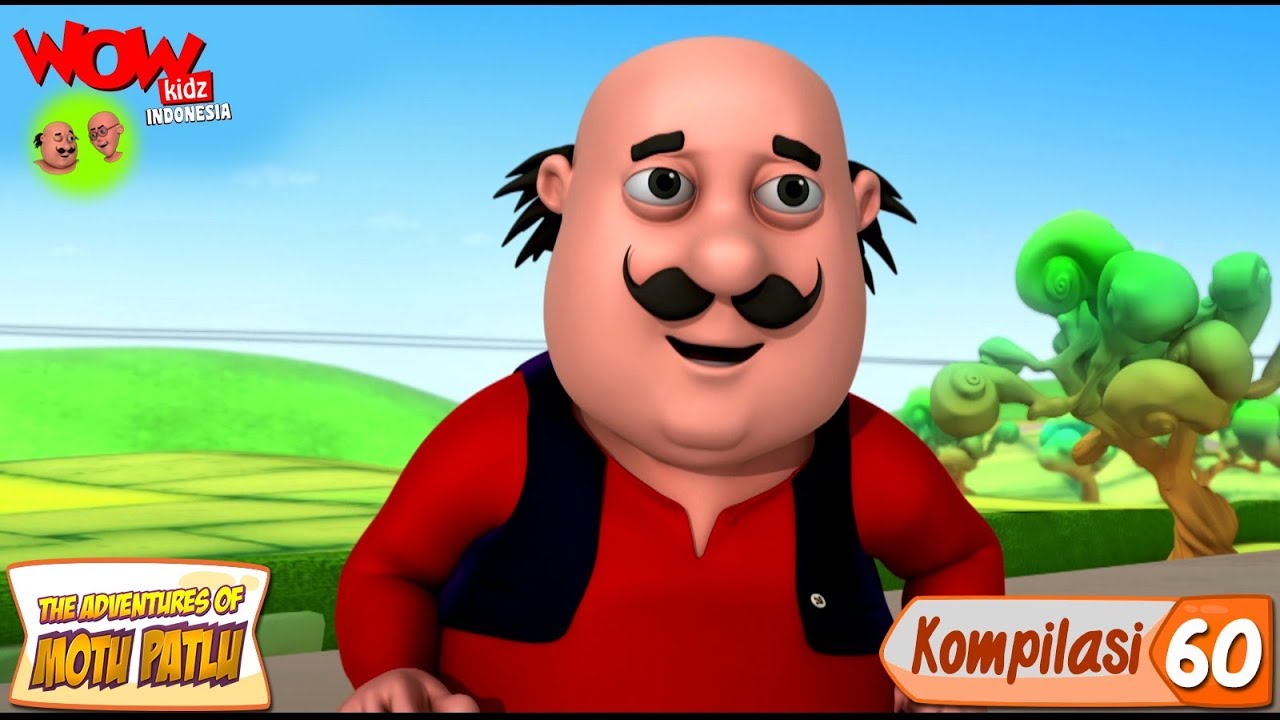 Kompilasi - 60 | Motu Patlu dalam Bahasa - Animasi 3D Kartun | WowKidz Indonesia