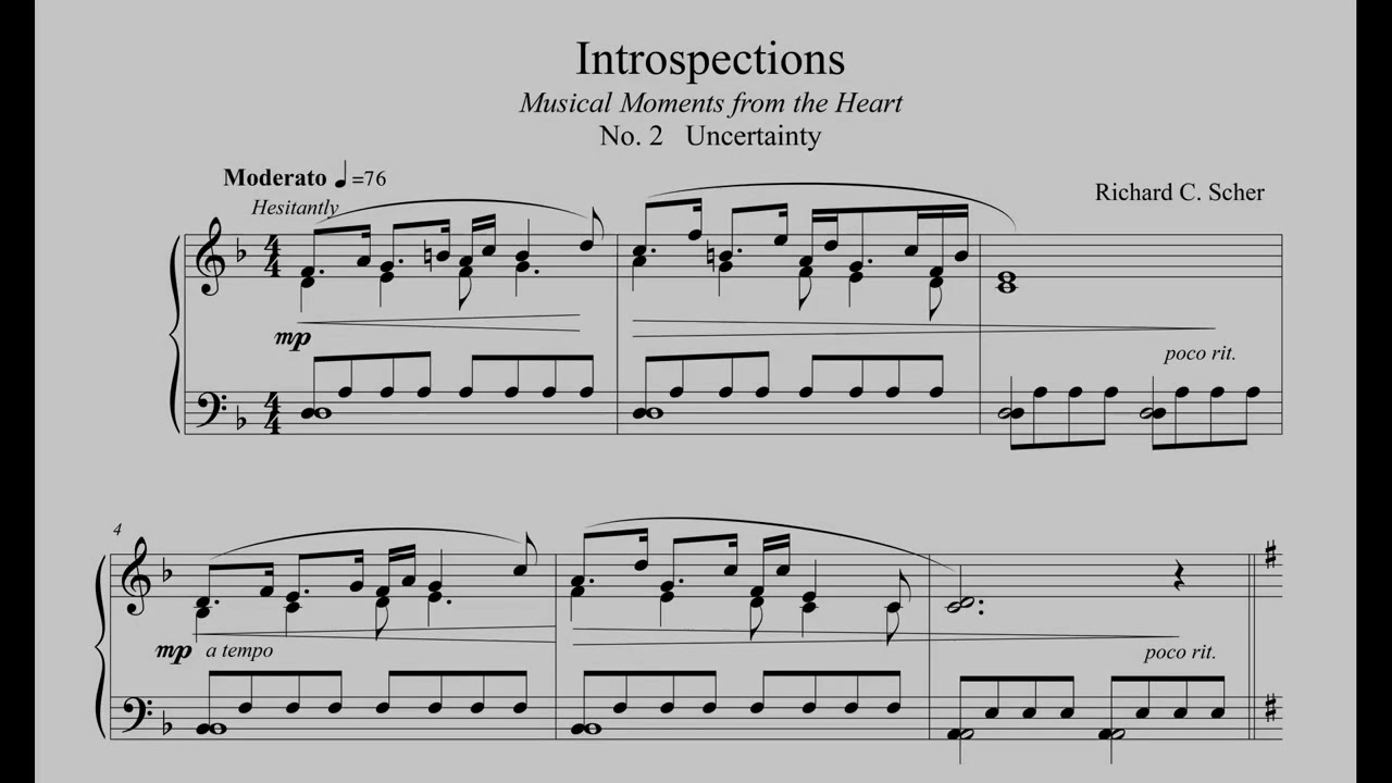 INTROSPECTIONS: Musical Moments from the Heart
