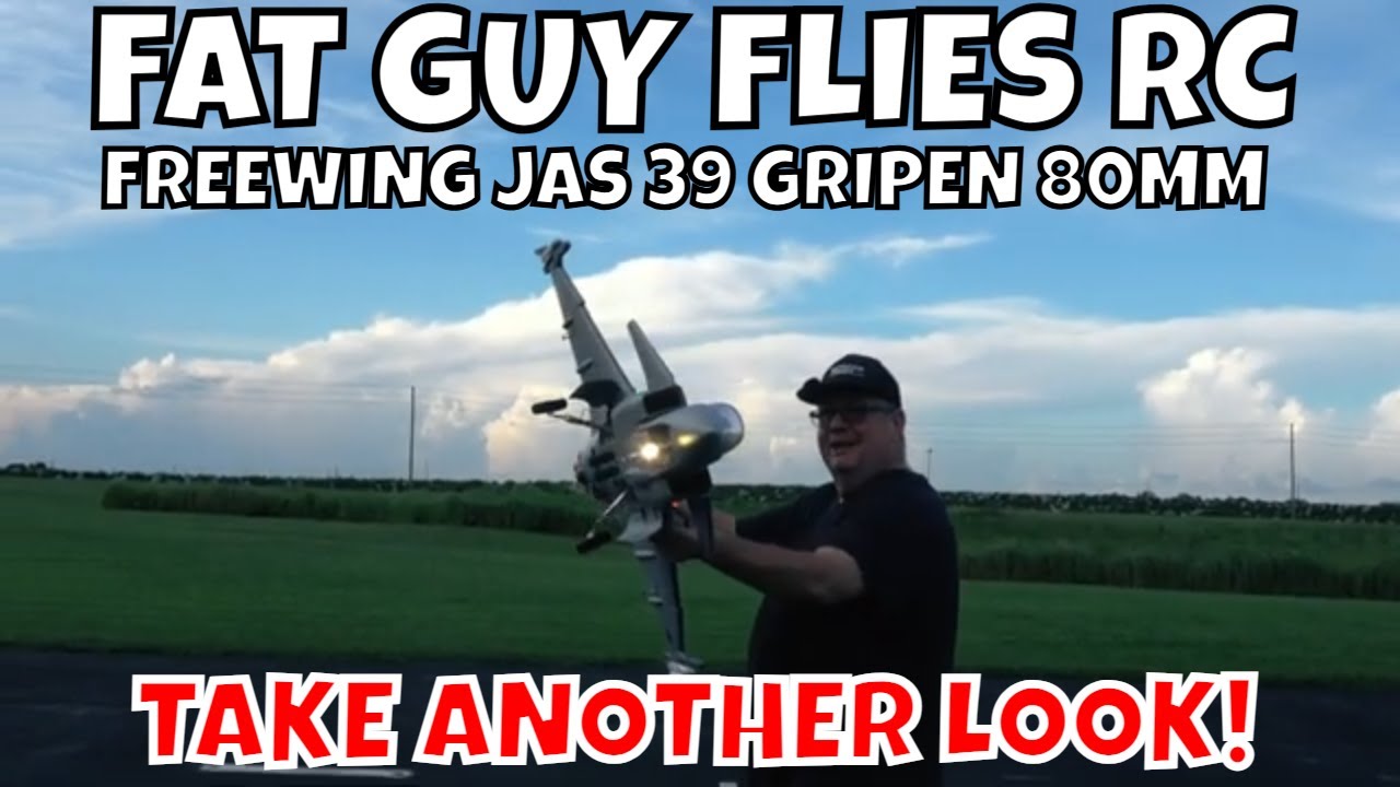 FREEWING JAS-39 GRIPEN 80MM LOOK AGAIN! by FGFRC 