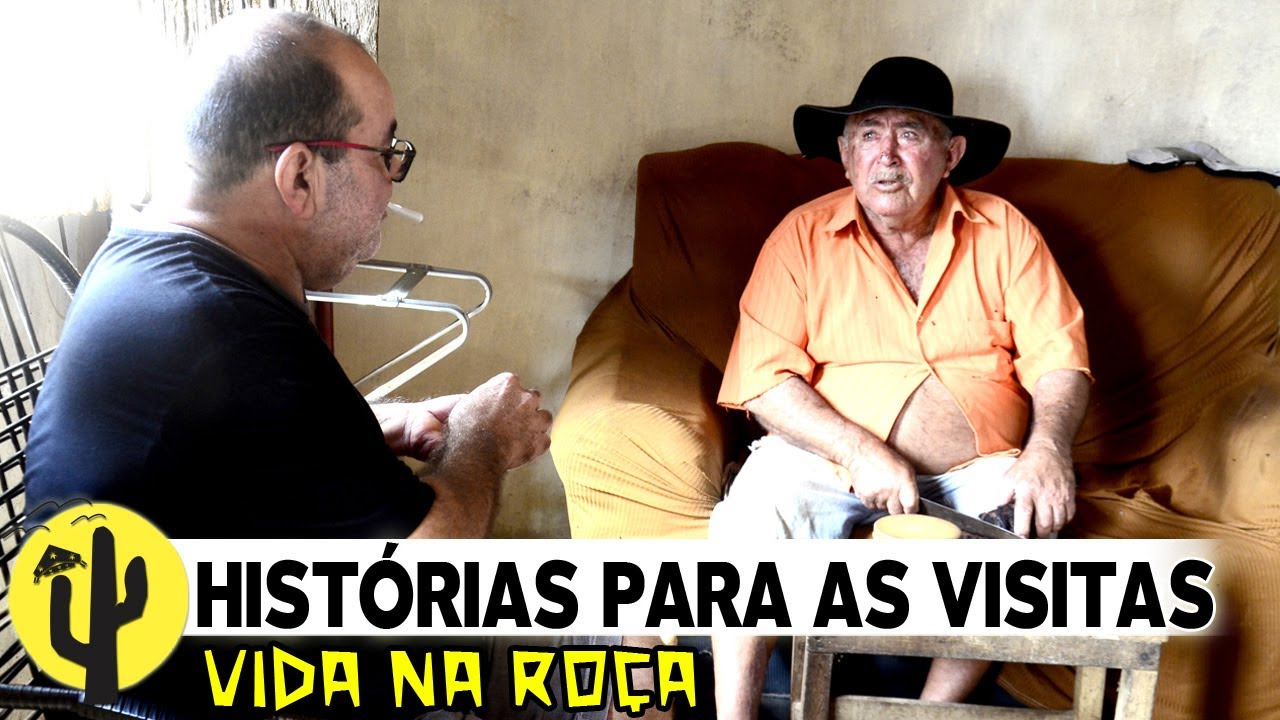 [VIDA NA RO&Ccedil;A] LUIZ ANJO, conta Hist&oacute;rias para seus Visitantes - Parte 02 🌵