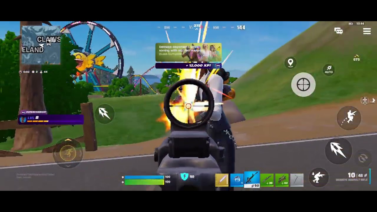  My First Fortnite victory royal zero build mode
