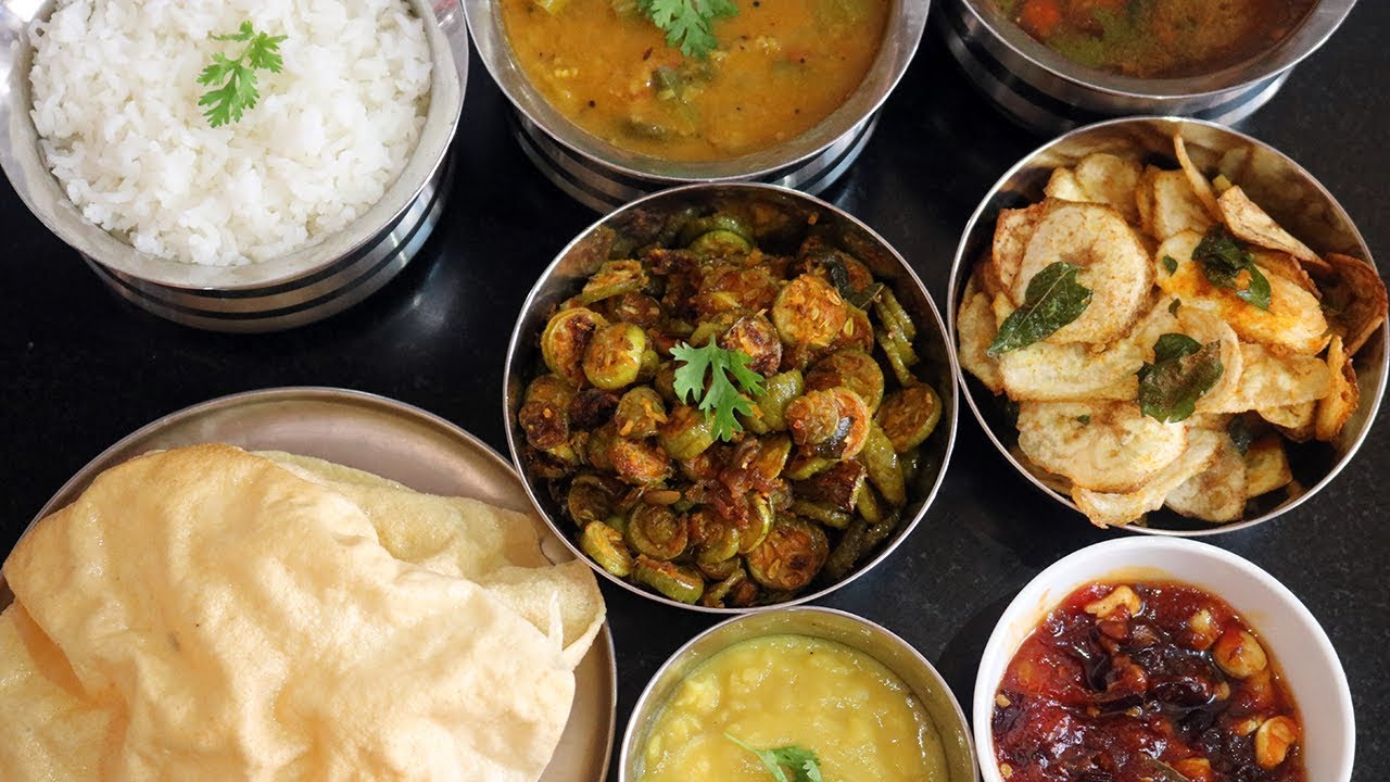 Lunch Recipes in Tamil | எங்கள் விட்டு விருந்து  | Lunch ideas | Full Meals