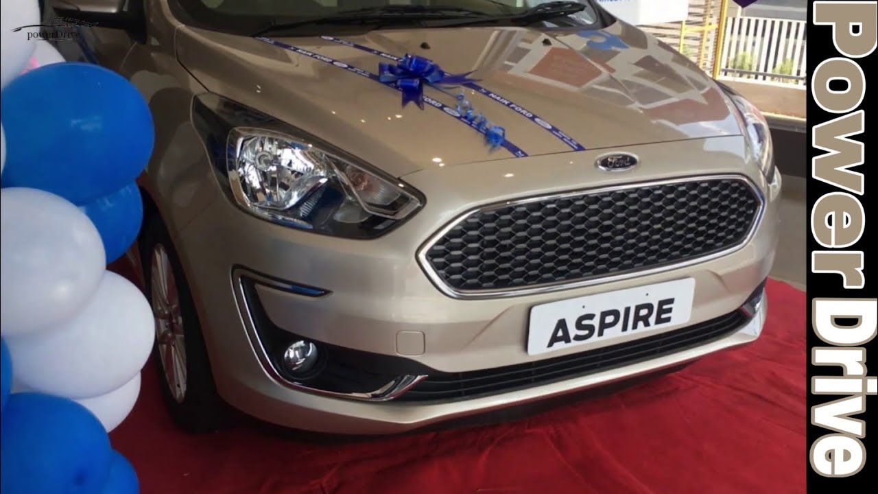 2018 Ford Aspire Facelift | Review | Mileage | Features | Walkaround |  Compact Sedan | PowerDrive