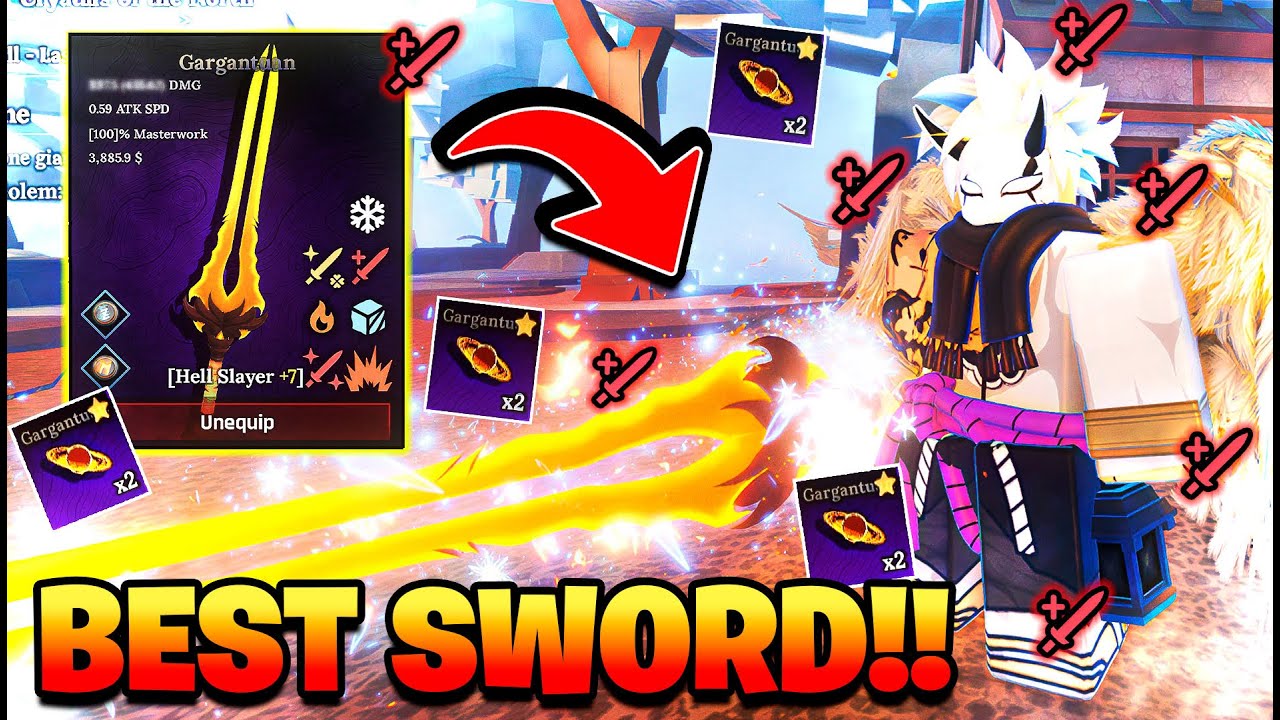 (+4000 DANO) HIT KILL em TUDO com ESSA "NOVA ARMA" CRIEI um VERDADEIRO MONSTRO no THE FORGE!!!