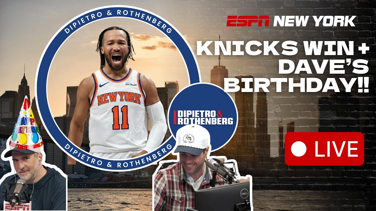 The Knicks win, more NFL free agency + Dave's birthday! | DiPietro & Rothenberg | 3/12/26