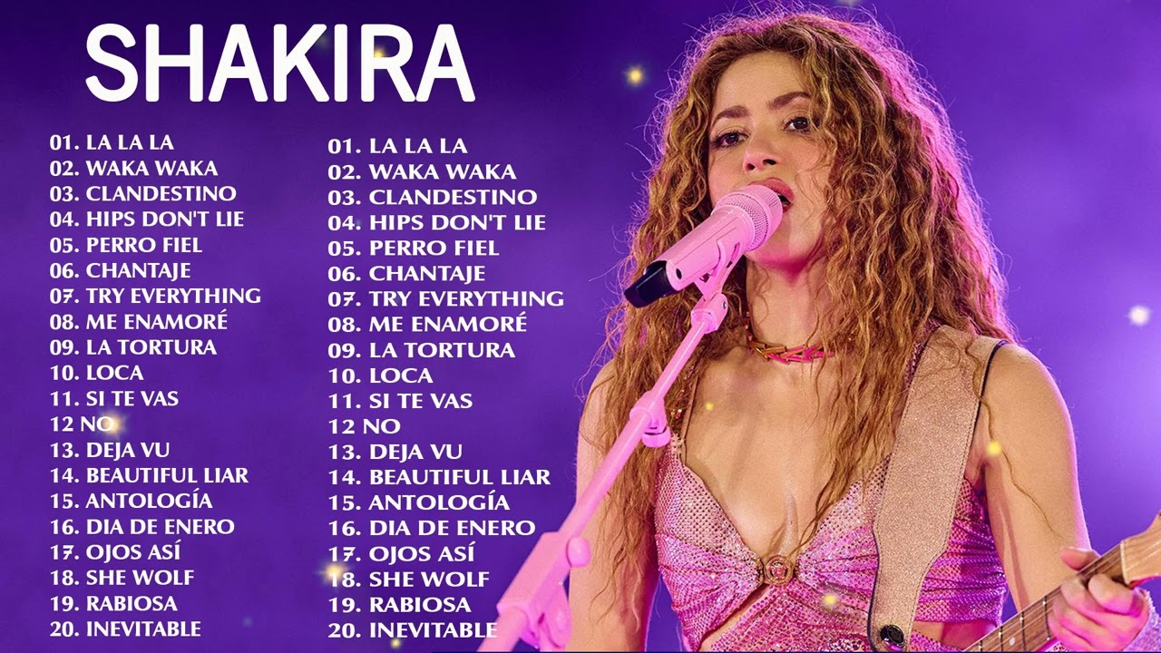 Shakira Greatest Hits 2025 | Best Latin Songs 2025