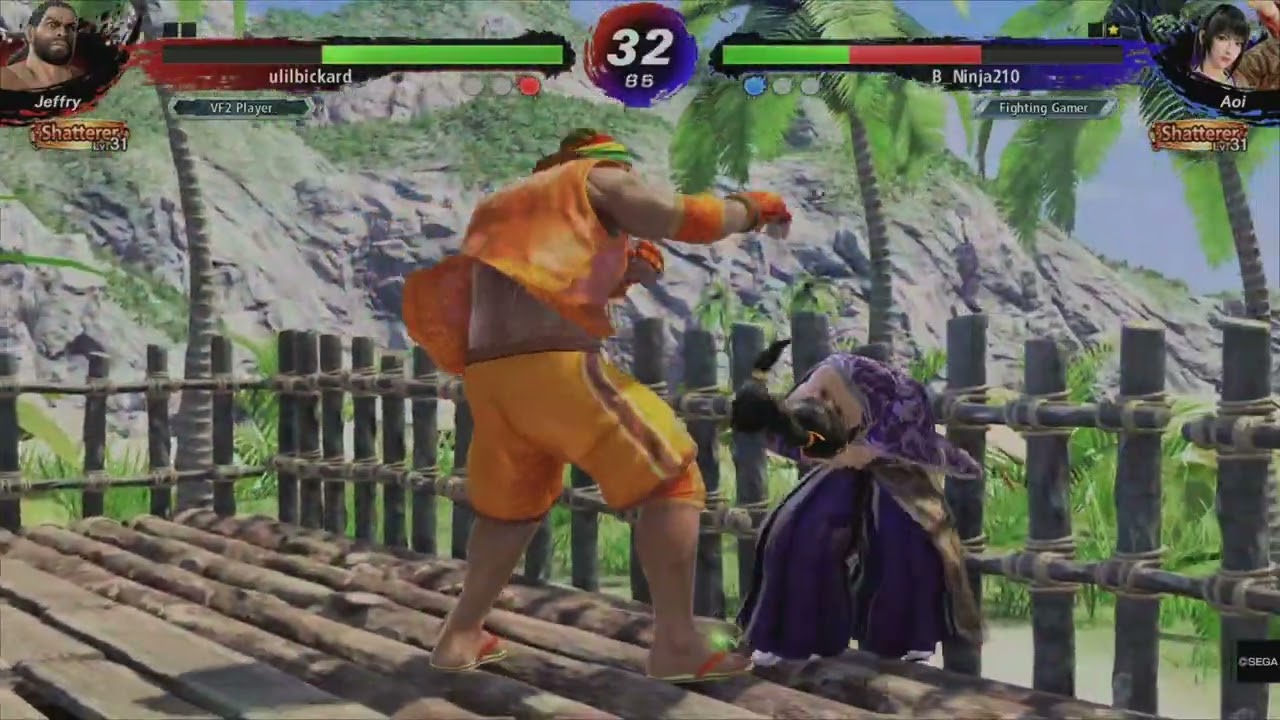 Jeffry McWild Combos - Virtua Fighter 5 Ultimate Showdown vfes