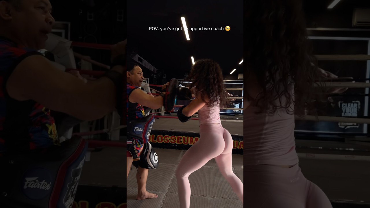 POV: you&rsquo;ve got a supportive coach #muaythai #melimtx #thaiboxinglife