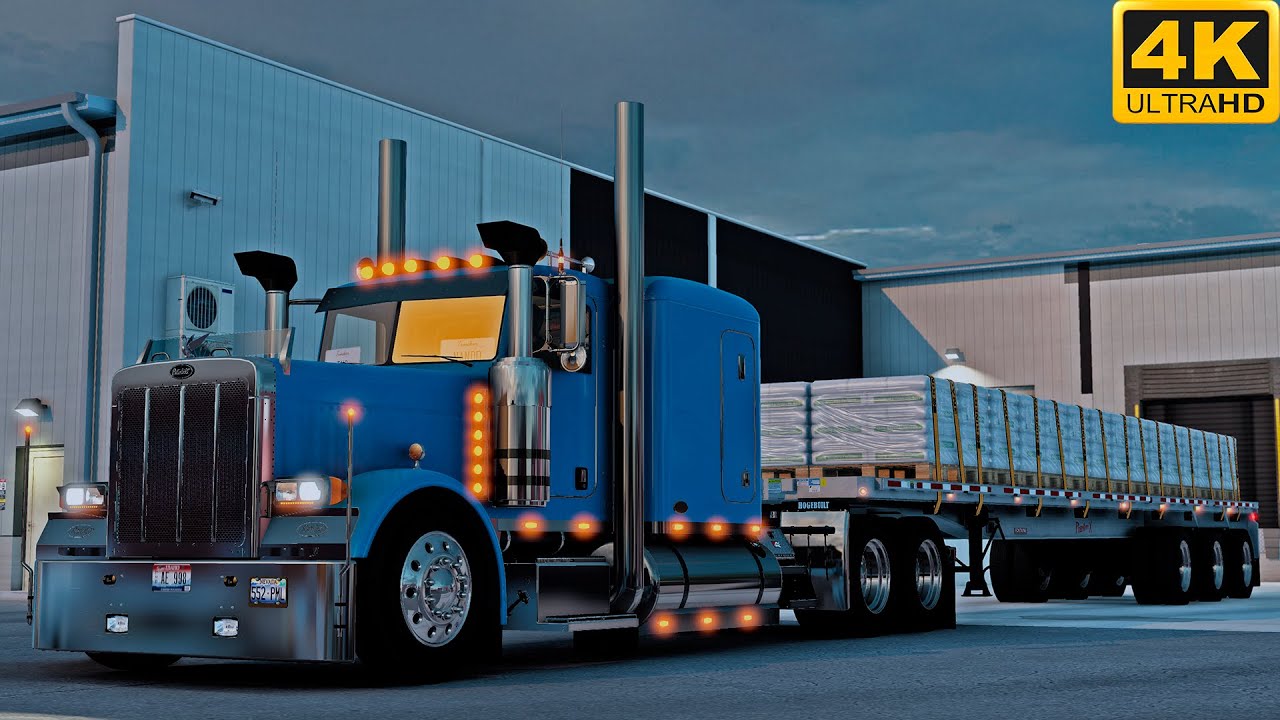 [TS-PC] ATS 4K | PETERBILT 389 | CAT 3406B (SP) | SALMON 🇺🇸 - POCATELLO 🇺🇸