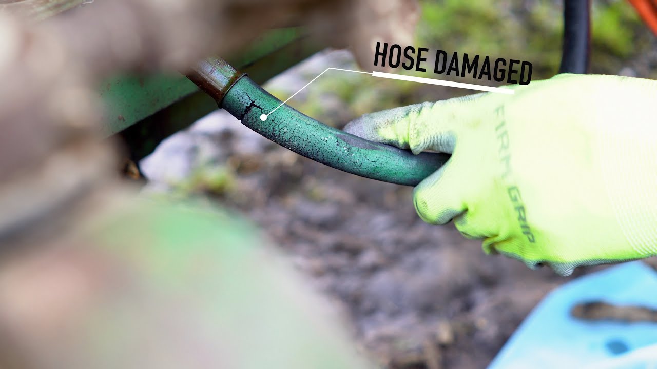 Tractor Steering Hydraulic Hose Replacement