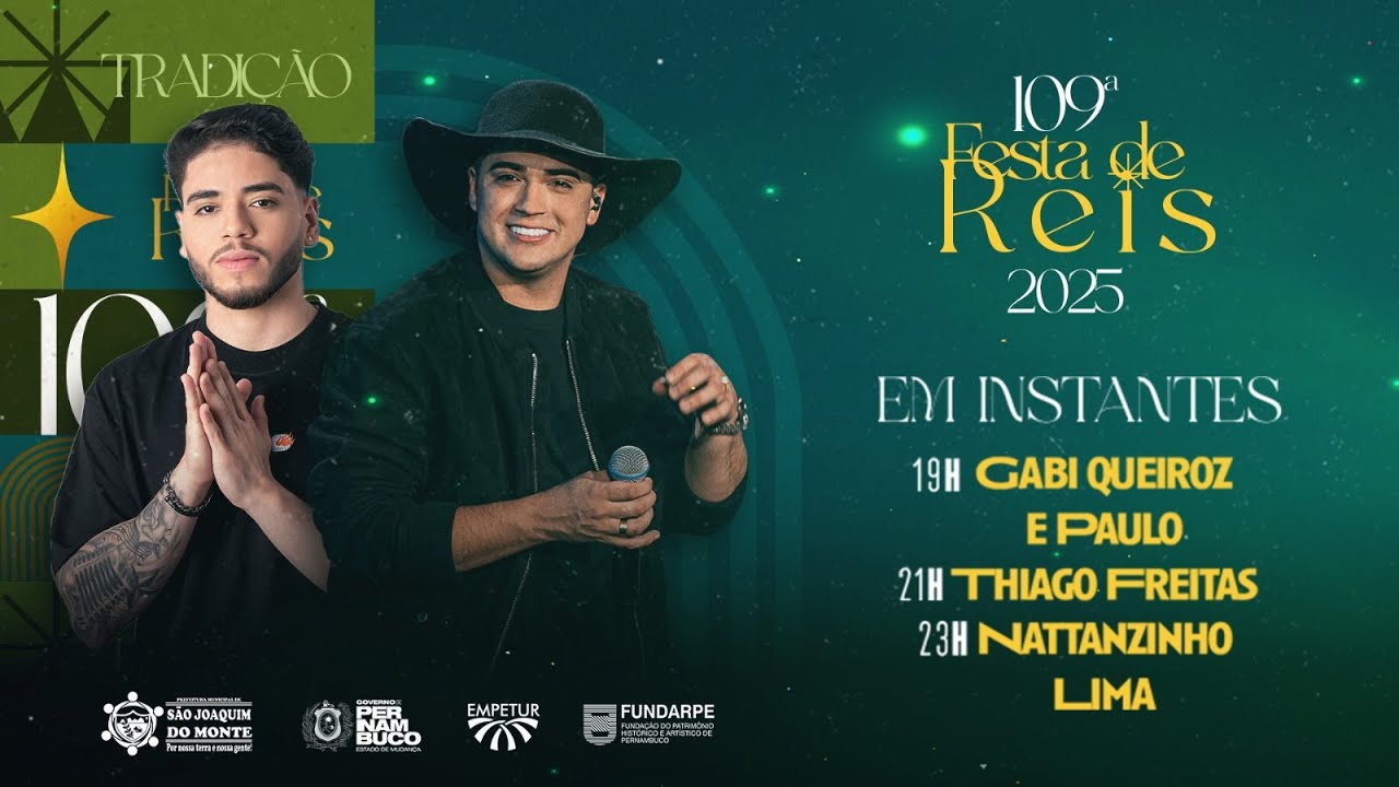109º Festa de Reis 2025 São Joaquim do Monte-PE