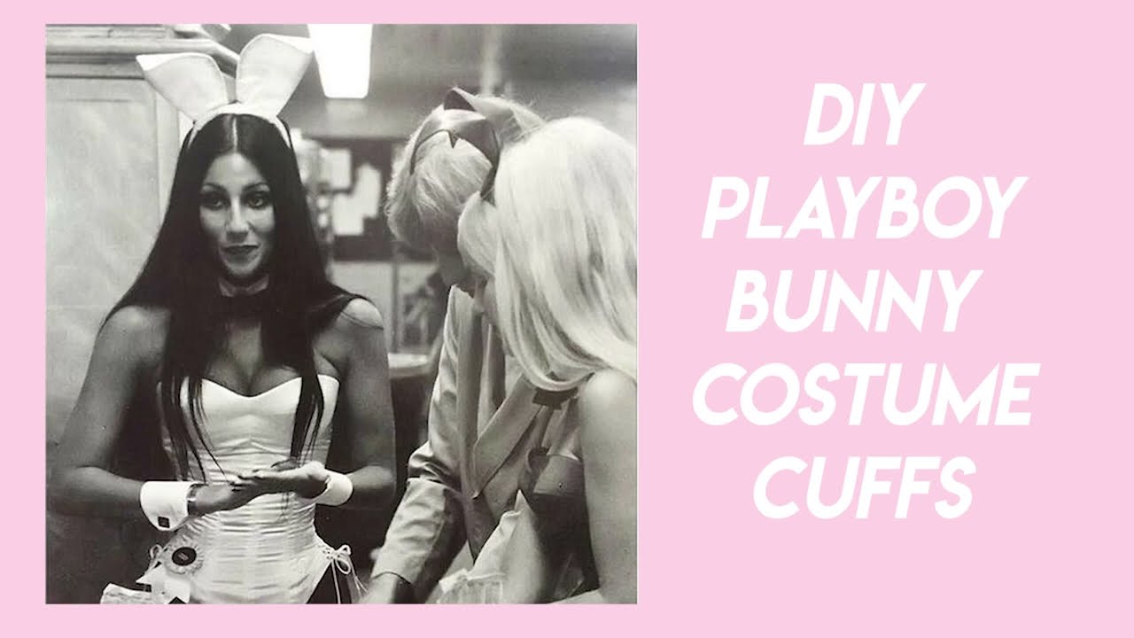 HOW TO MAKE CUFFS FOR PLAYBOY BUNNY COSTUME | TEHJA