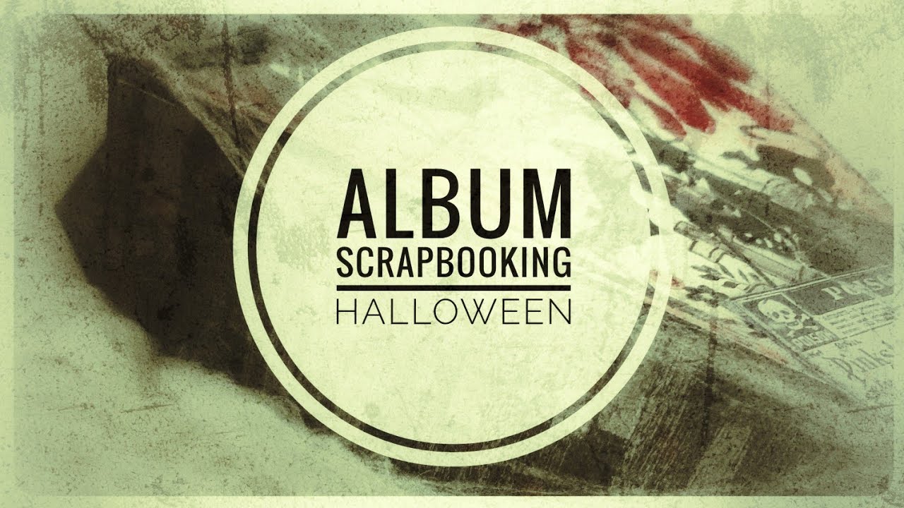 ALBUM SCRAPBOOKING : 🎃 🎃 HALLOWEEN 🎃 🎃 #scrapbooking #album  #halloween