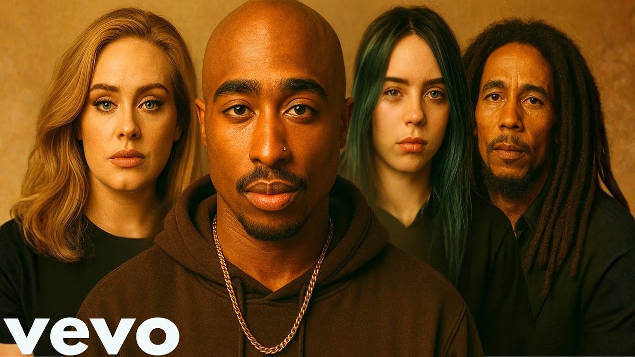 2Pac Unreleased Collabs ft. Adele, Billie Eilish, MJ, Bob Marley – Full Emotional Rap Playlist