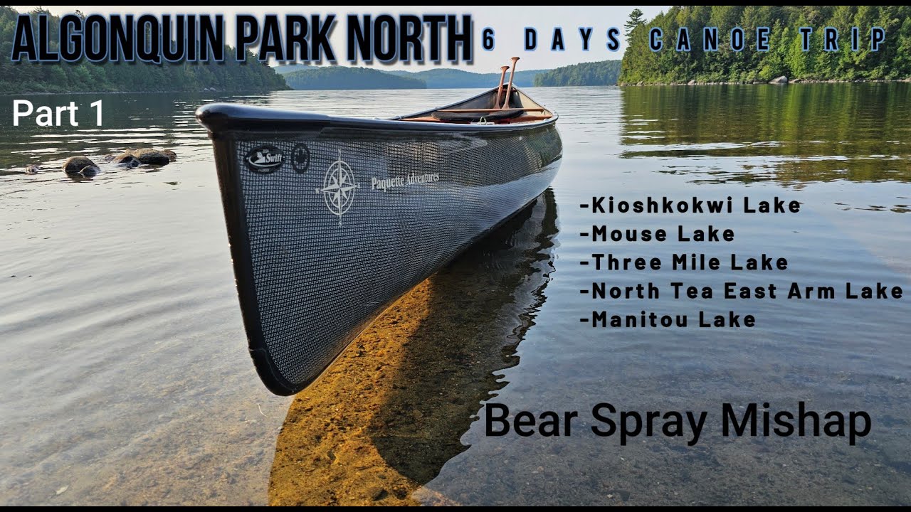 2024 Canoe Trip Algonquin North Kiosk Lake