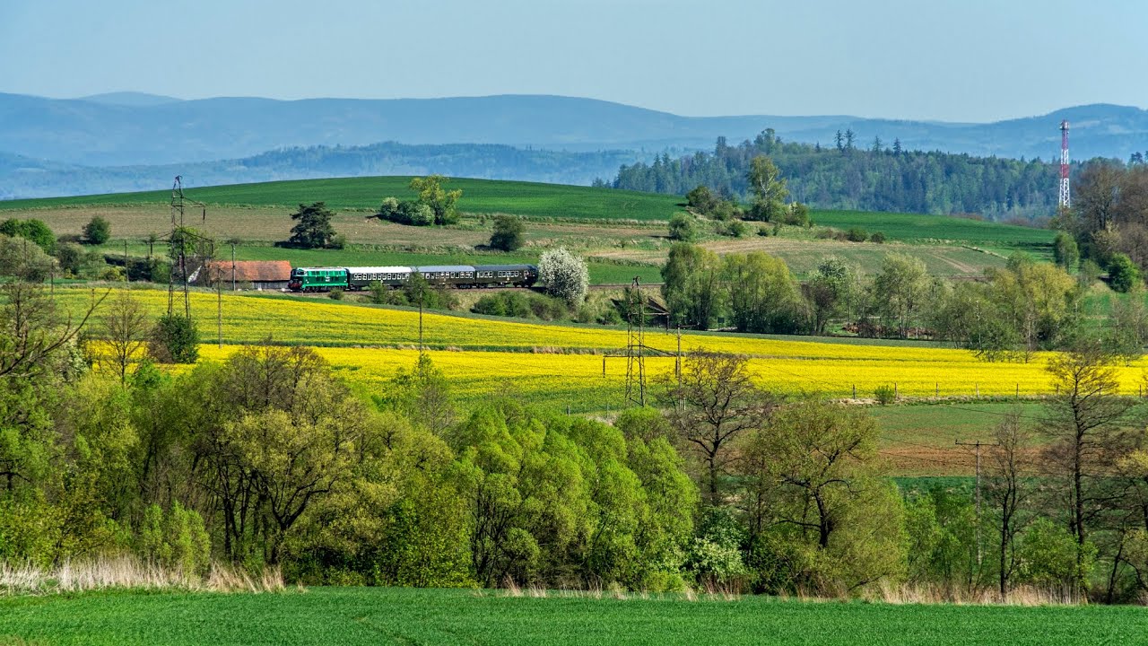 Kolejowa maj&oacute;wka na Dolnym Śląsku. SU45-079, SU42-510. 03.05.2026 r. D29-286