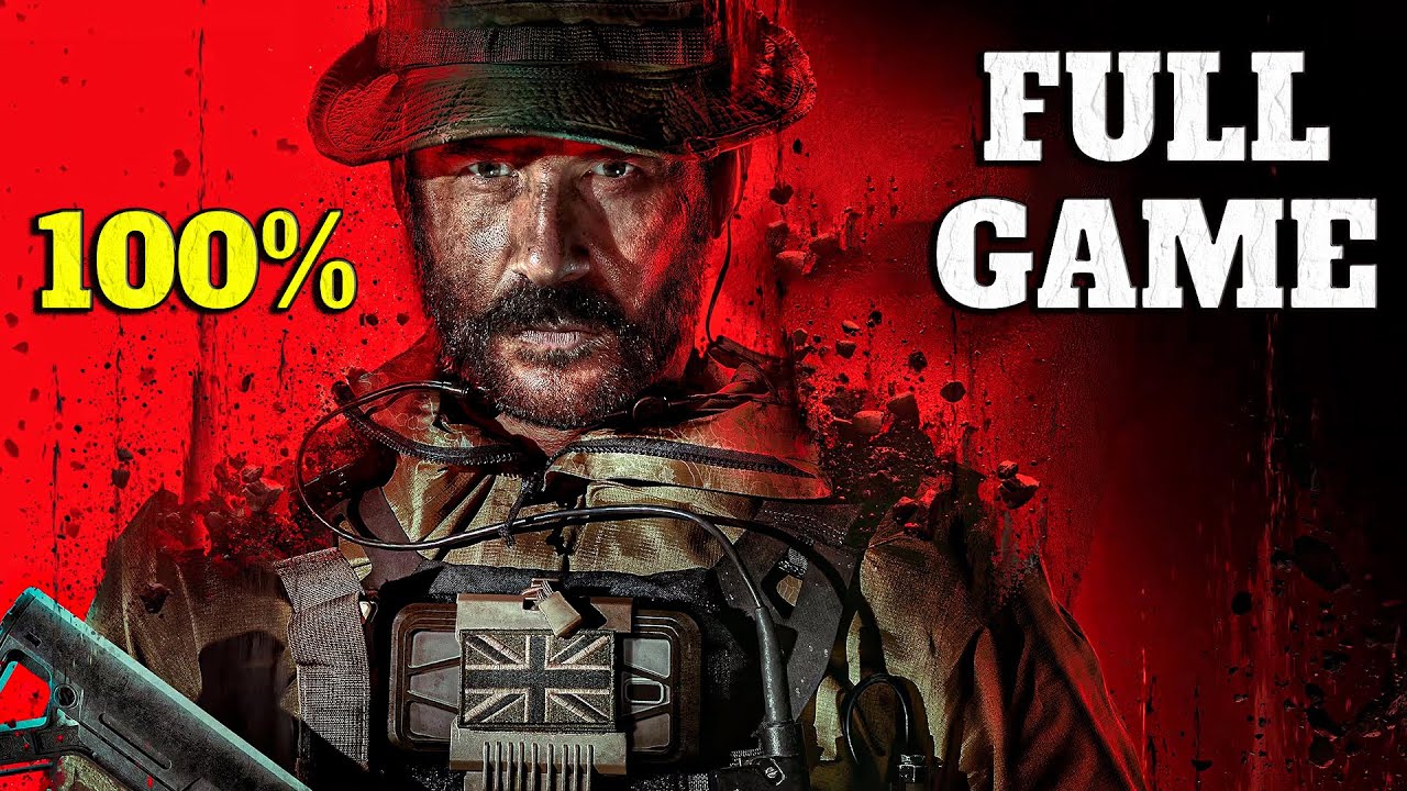 CALL OF DUTY MODERN WARFARE 3 100% Walkthrough Part 1 (FULL GAME) - All Collectibles & Trophies 2023