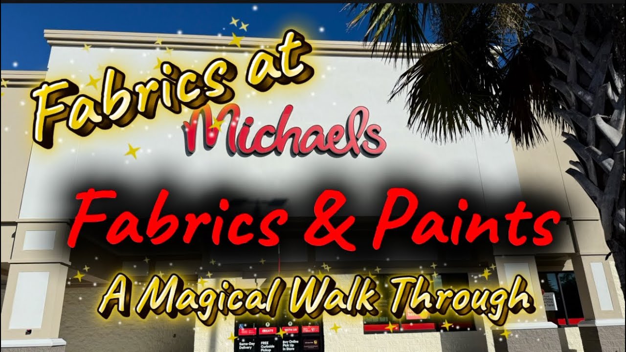 Ткани в Michaels: волшебное руководство по рукоделию
