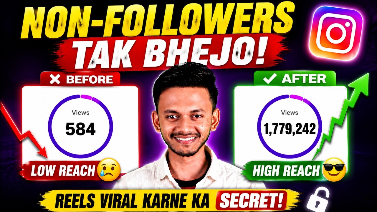 Not Getting Views on Instagram? 🤔 | How to Reach Non-Followers with Reels