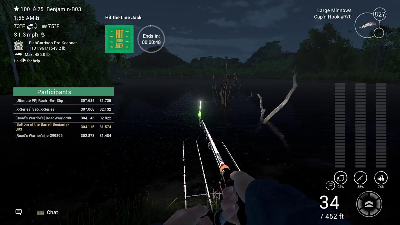 Hit The Line Jack: Fishing Planet Comp