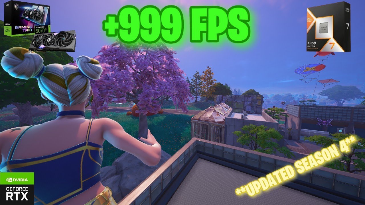 RTX 5070 Ti + Ryzen 7 9800x3D | Performance Mode | Fortnite Chapter 6 Season 4