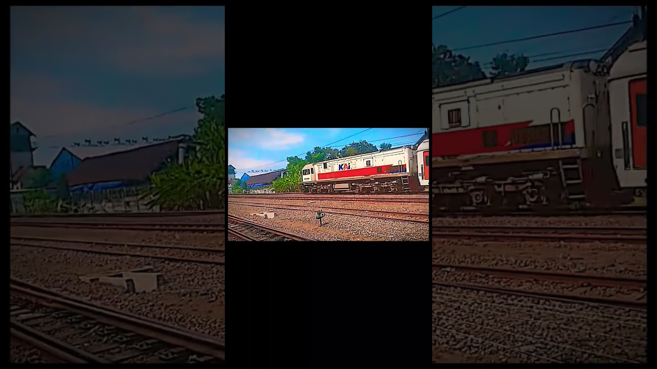 Wah ketemu lagi nich 😅 #kai121 #keretaapi #railway #railwaycontent #shortvideo #shorts