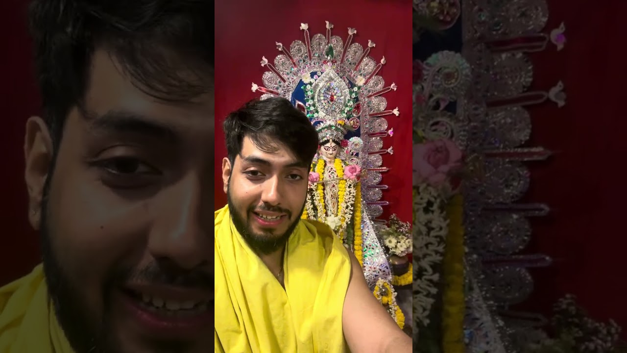 সরস্বতীপুজোর সন্ধ্যা আরতি ও দর্পন বিসর্জ্জনের কিছু মুহূর্ত রইলো আজকের