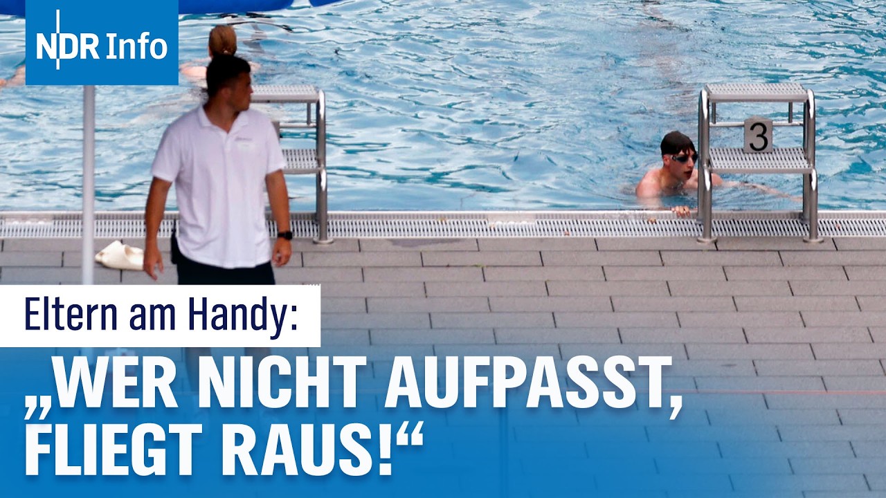 Handy statt Aufsicht im Freibad: Bademeister schlagen Alarm | NDR Info