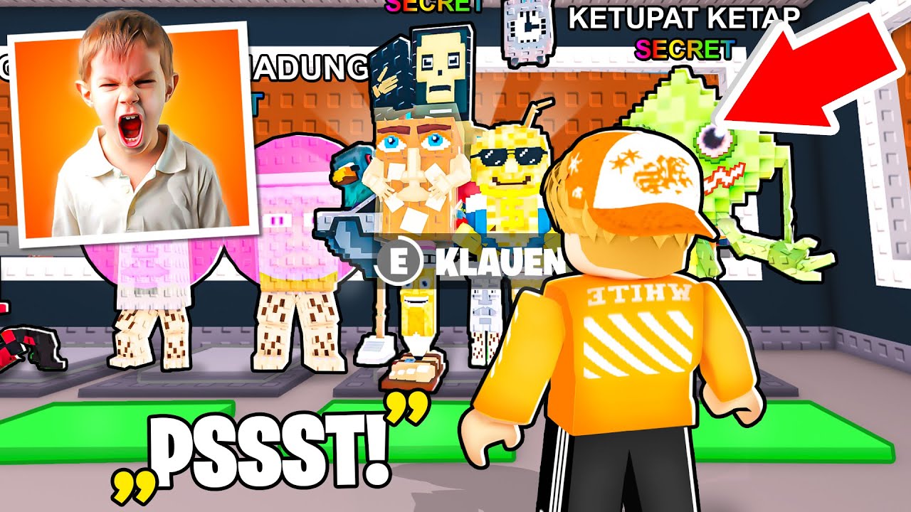 Ich *KLAUE* ALLE 0,001% SELTENEN BRAINROTS von 8-Jährigem Steal a Brainrot SCAMMER!😱