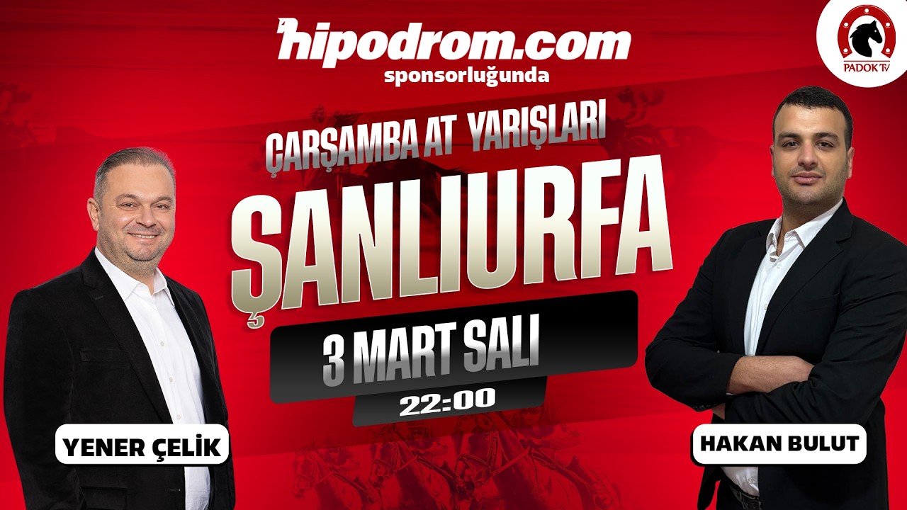 04 Mart 2026 Şanlıurfa At Yarışı Tahminleri // Yener Çelik - Hakan Bulut