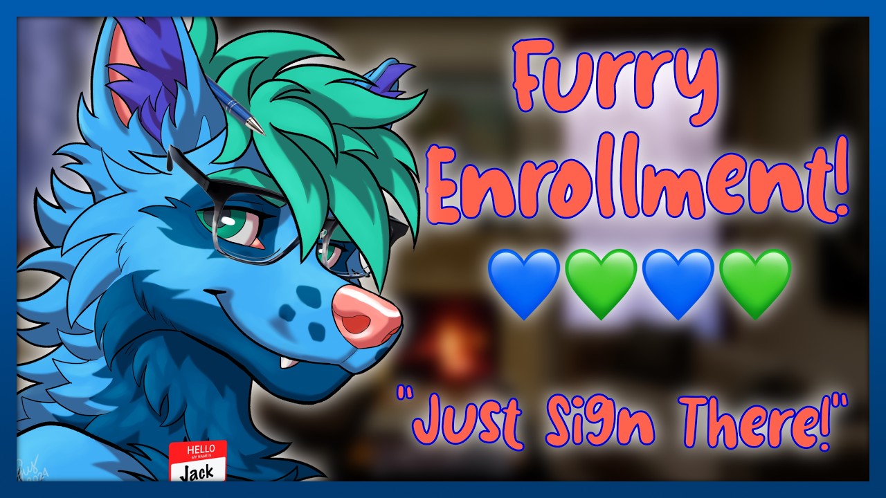 [Furry ASMR] Enrolling You Into The Furry Fandom! 💙💚 [M4A] [Soft Spoken]