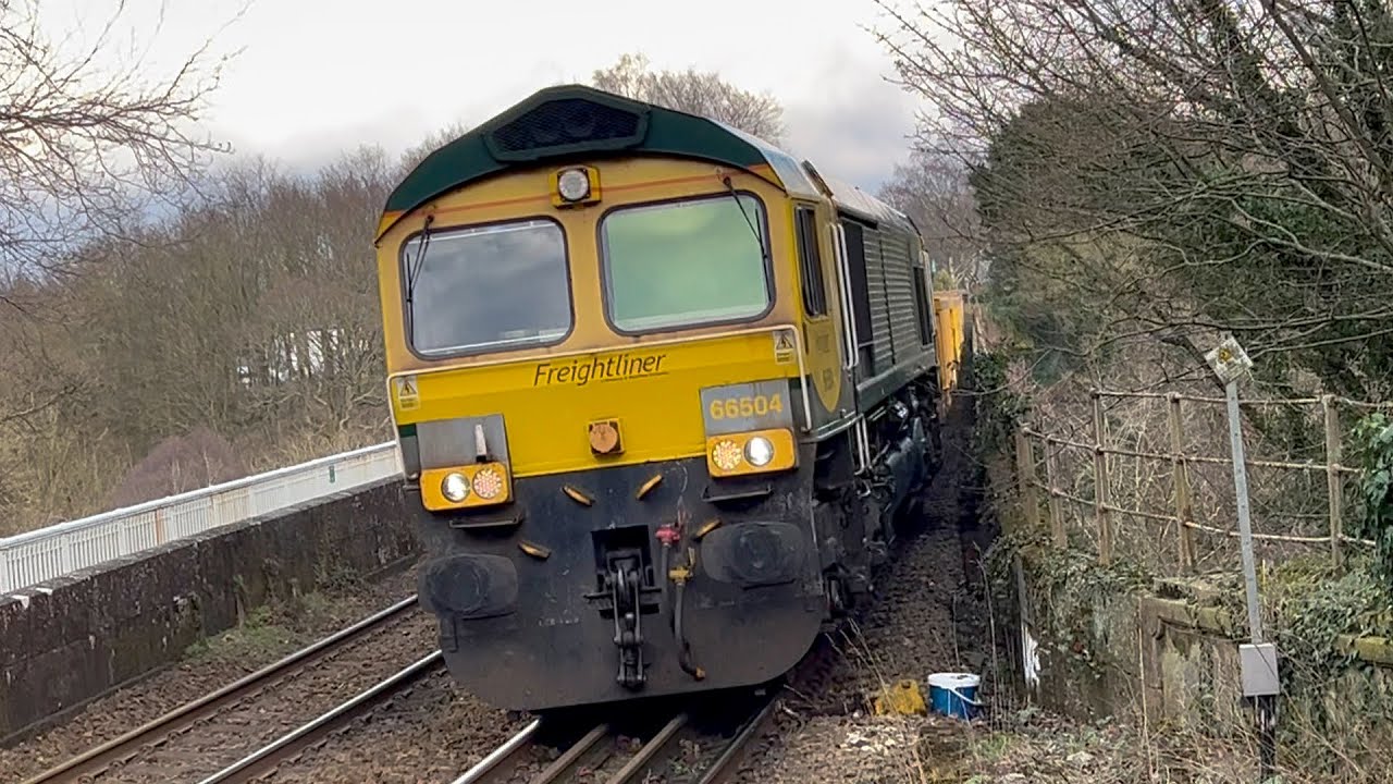 Trackside at Wetheral (Tyne Valley Line) - 6th March 2024