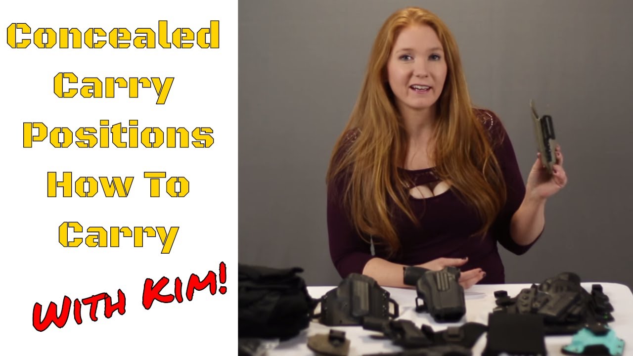 Kim Explains Concealed Carry Positions: How To Carry And Why