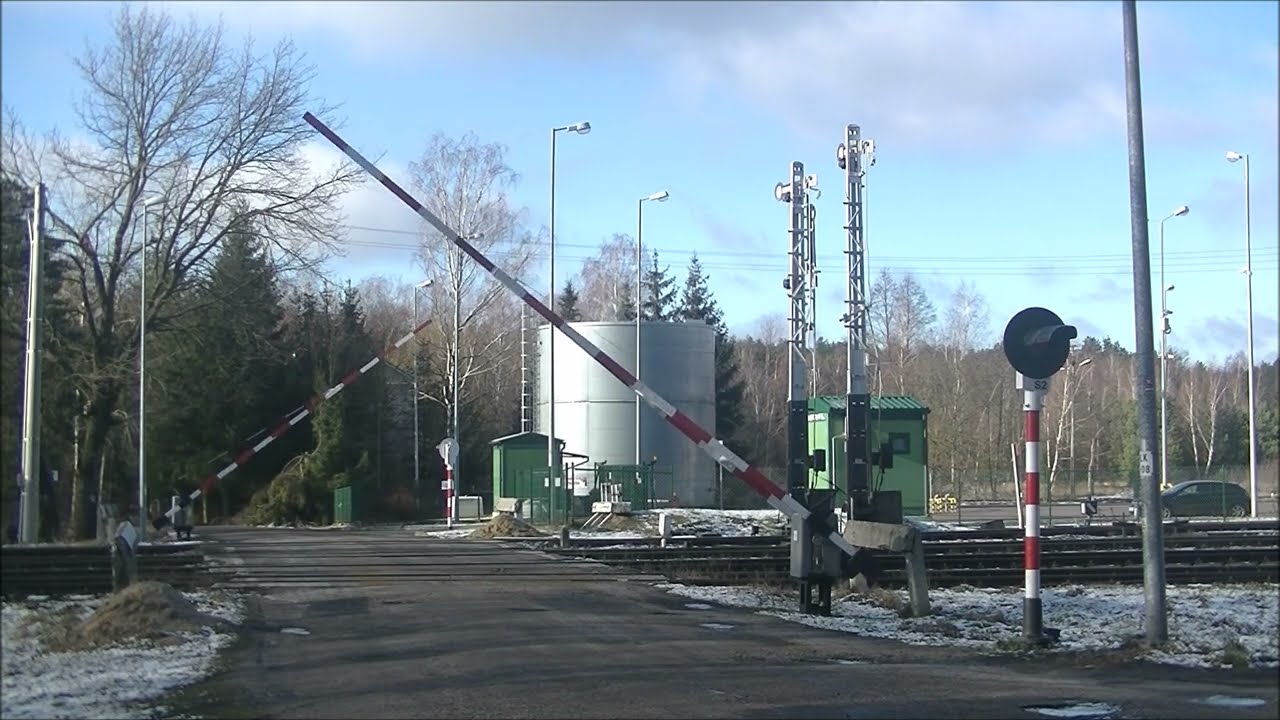 Unique Railroad Crossing in Jeleń