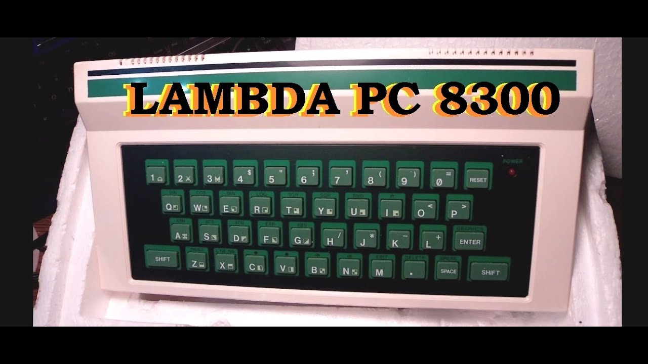 Lambda 8300 - 1983 - #1 - Отличный клон ZX81 из Азии.