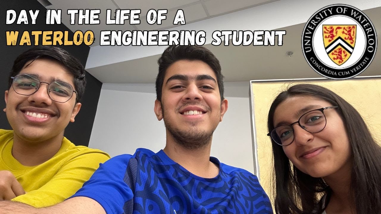 Day in the Life of an Engineering Student: University of Waterloo 🧑🏻‍💻🇨🇦