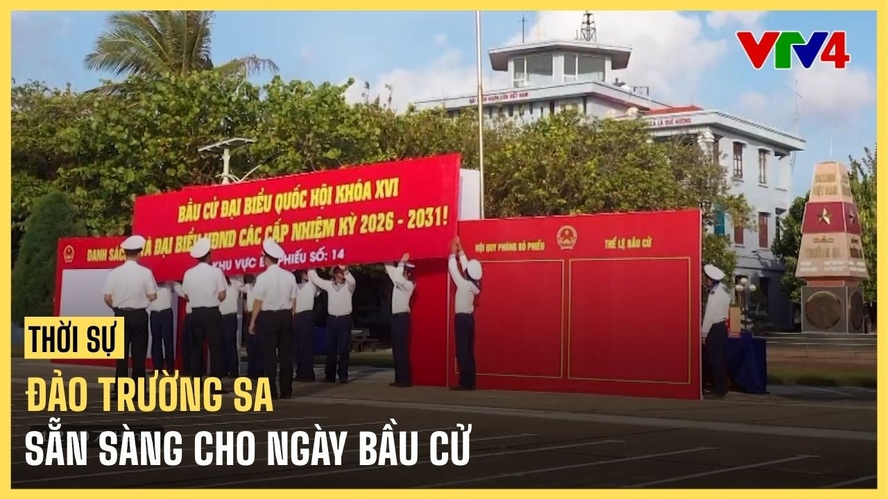 Sẵn sàng cho ngày bầu cử tại đảo Trường Sa | VTV4