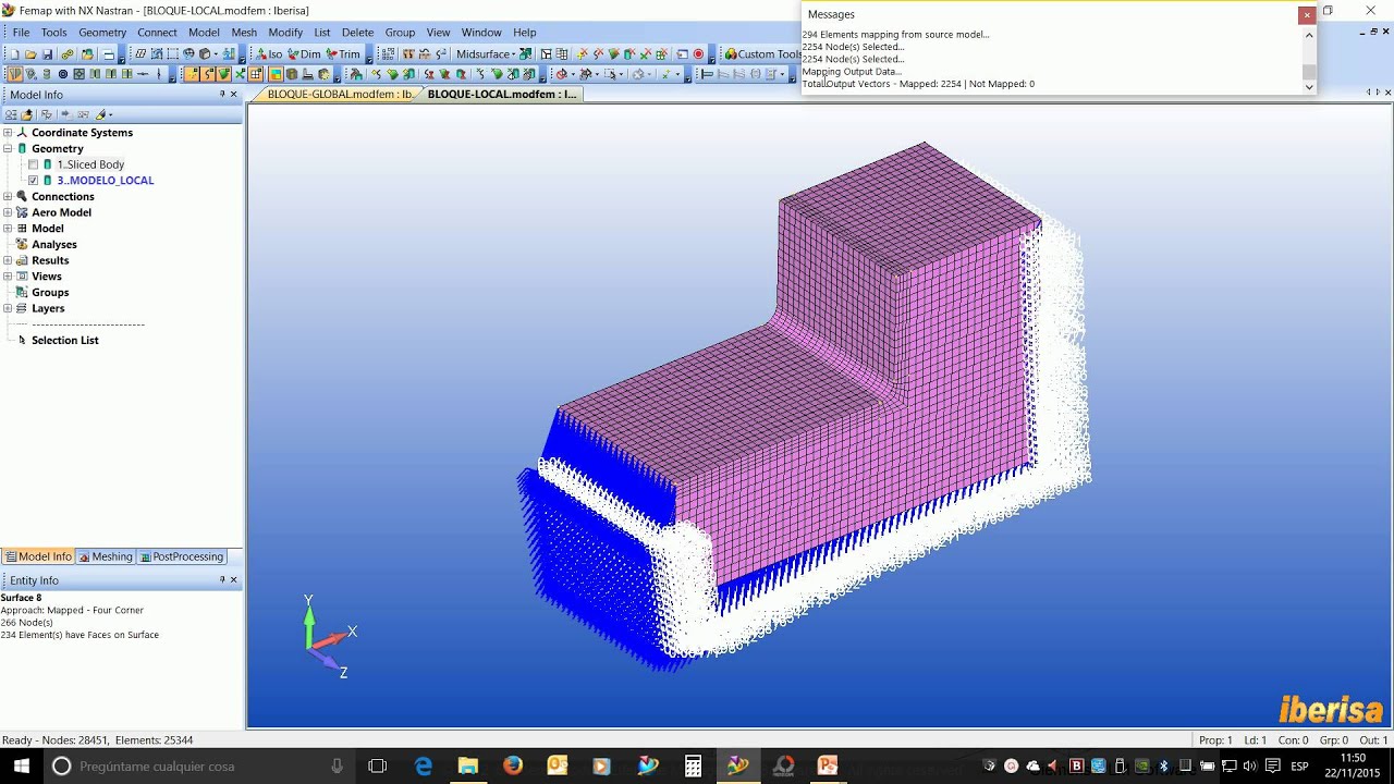BREAKOUT MODELING (Global-to-Local Analysis ) with FEMAP & NX Nastran