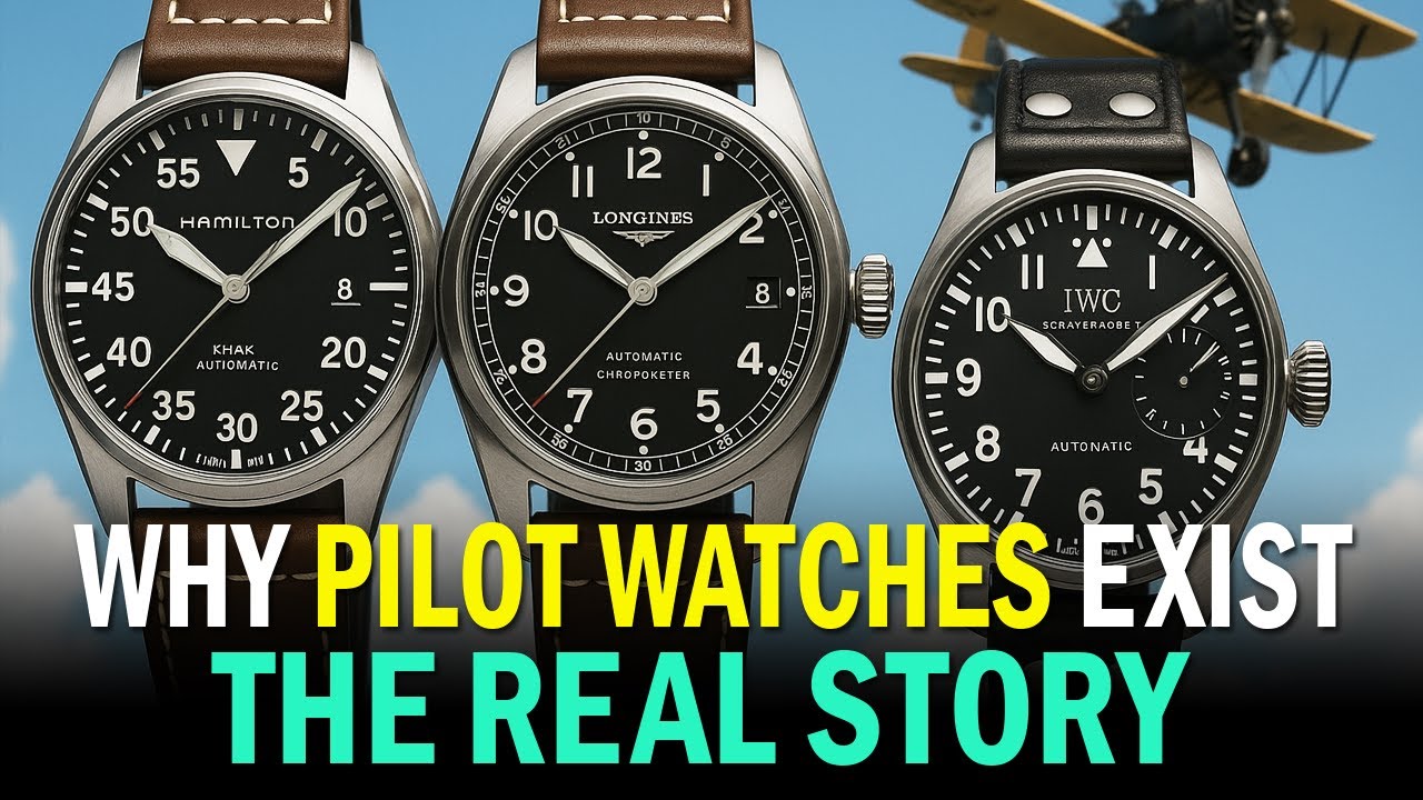Don't Buy a Pilot Watch Until You Know This History (Santos, Spitfires, & More)